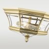 Złoty plafon zewnętrzny ogrodowy WHITLEY C03002AU
